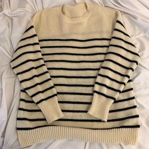 striped sweater